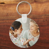 Maak Je Eigen Foto Aangepaste Afbeelding DIY Sleutelhanger (Voorkant)