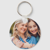 Maak Je Eigen Foto Aangepaste Afbeelding DIY Sleutelhanger (Achterkant)