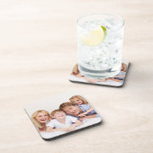 Maak Je Eigen Foto Aangepaste Afbeelding Doe-het-z Bier Onderzetter (Rechterzijde)