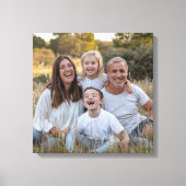 Maak Je Eigen Foto Aangepaste Afbeelding Doe-het-z Canvas Afdruk (Voorkant)