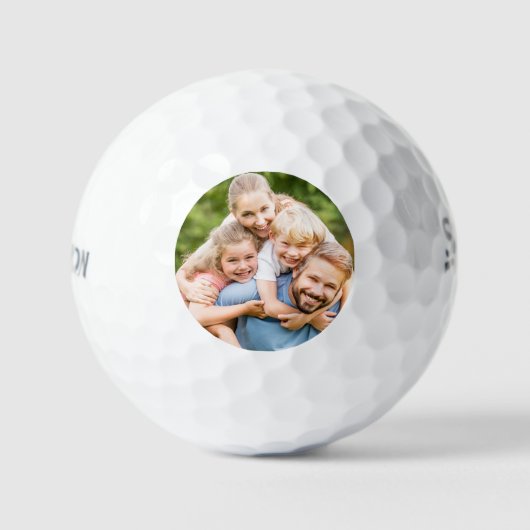 Maak Je Eigen Foto Aangepaste Afbeelding Doe-het-z Golfballen (Voorkant)
