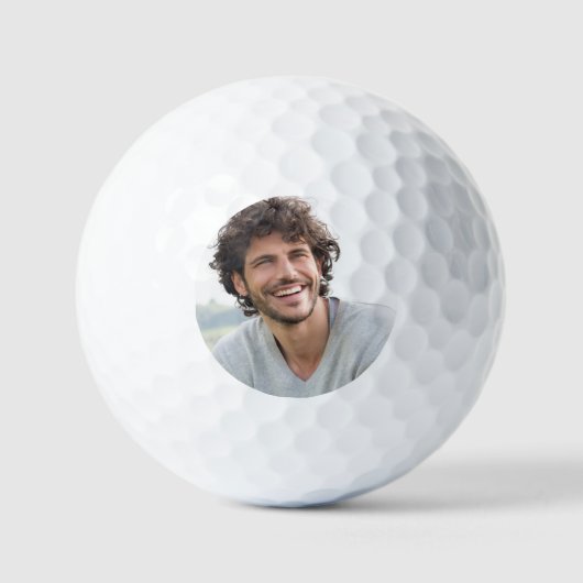 Maak je Eigen Foto Aangepaste Afbeelding Golfballen (Voorkant)
