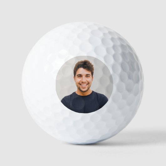 Maak je Eigen Foto Aangepaste Afbeelding Golfballen (Voorkant)