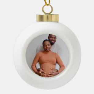 Maak Je Eigen Foto Aangepaste Afbeelding Keramische Bal Ornament