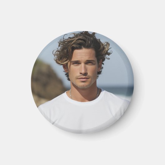 Maak je eigen foto aangepaste afbeelding magneet (Voorkant)