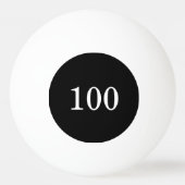 Maak Je Eigen Foto Aangepaste Afbeelding Pingpongbal (Achterkant)