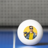Maak je eigen foto aangepaste afbeelding pingpongbal (Net)