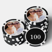 Maak Je Eigen Foto Aangepaste Afbeelding Poker Chips (Opstapeling)