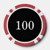 Maak Je Eigen Foto Aangepaste Afbeelding Poker Chips (Achterkant)