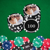 Maak Je Eigen Foto Aangepaste Afbeelding Poker Chips