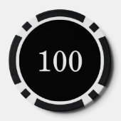 Maak Je Eigen Foto Aangepaste Afbeelding Poker Chips (Achterkant)