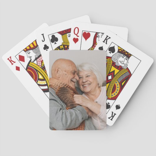 Maak Je Eigen Foto Aangepaste Afbeelding Pokerkaarten (Achterkant)