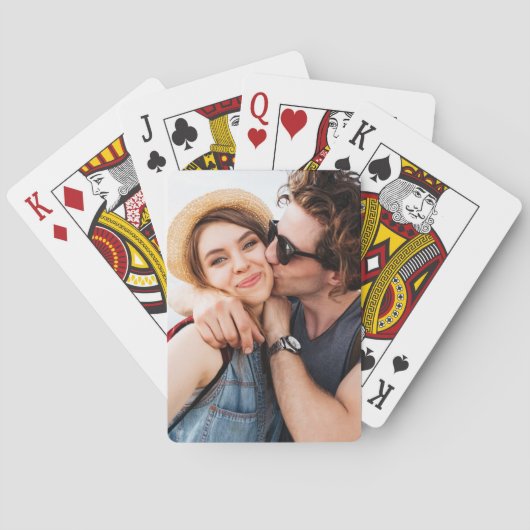 Maak Je Eigen Foto Aangepaste Afbeelding Pokerkaarten (Achterkant)