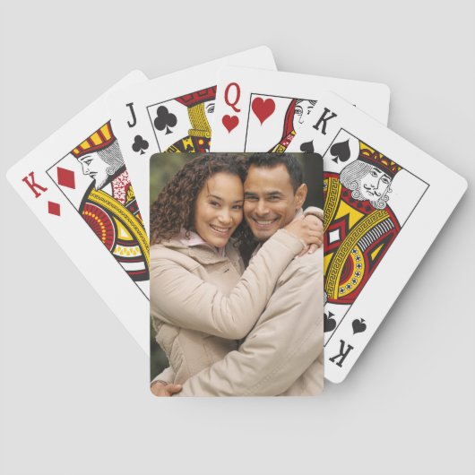 Maak Je Eigen Foto Aangepaste Afbeelding Pokerkaarten (Achterkant)