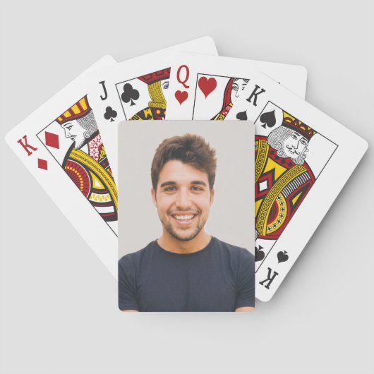 Maak je Eigen Foto Aangepaste Afbeelding Pokerkaarten (Achterkant)