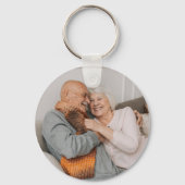 Maak Je Eigen Foto Aangepaste Afbeelding Sleutelhanger (Achterkant)