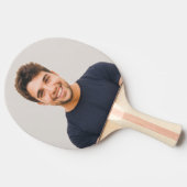 Maak je Eigen Foto Aangepaste Afbeelding Tafeltennisbatje (Zijkant)
