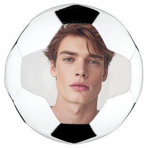 Maak je eigen foto aangepaste afbeelding voetbal