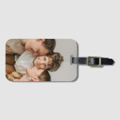 Maak Je Eigen Foto Aangepaste Foto DIY Bagagelabel (Voorkant (horizontaal))