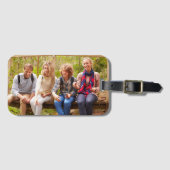 Maak Je Eigen Foto Aangepaste Foto DIY Bagagelabel (Voorkant (horizontaal))