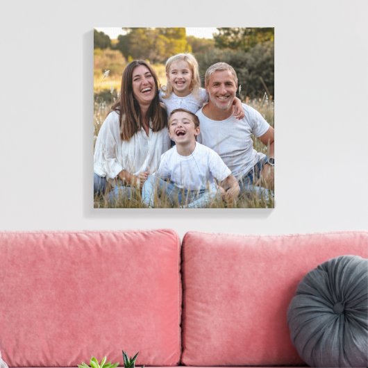 Maak Je Eigen Foto Aangepaste Foto DIY Canvas Afdruk (Insitu (Woonkamer))