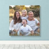 Maak Je Eigen Foto Aangepaste Foto DIY Canvas Afdruk (Insitu (Houten vloer))