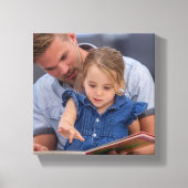 Maak Je Eigen Foto Aangepaste Foto DIY Canvas Afdruk (Voorkant)