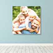 Maak Je Eigen Foto Aangepaste Foto DIY Canvas Afdruk (Insitu (Houten vloer))