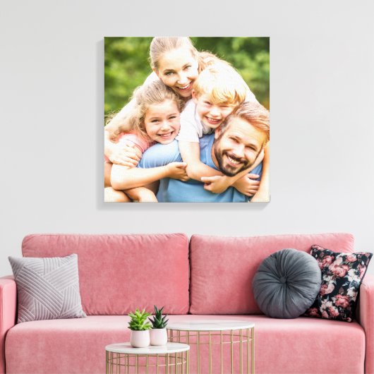 Maak Je Eigen Foto Aangepaste Foto DIY Canvas Afdruk (Insitu (Woonkamer))