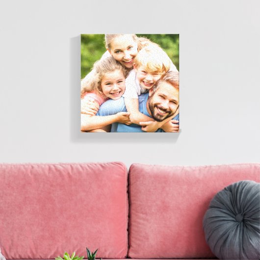 Maak Je Eigen Foto Aangepaste Foto DIY Canvas Afdruk (Insitu (Woonkamer))