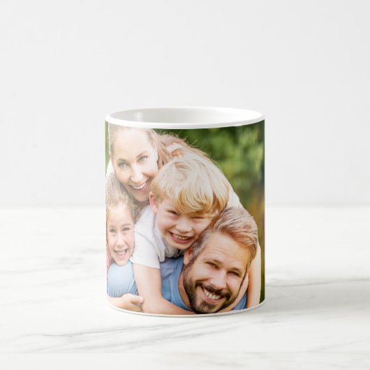 Maak Je Eigen Foto Aangepaste Foto DIY Koffiemok (Center)