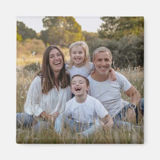 Maak Je Eigen Foto Aangepaste Foto DIY Magneet (Voorkant)