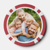 Maak Je Eigen Foto Aangepaste Foto DIY Poker Chips (Achterkant)