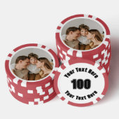 Maak Je Eigen Foto Aangepaste Foto DIY Poker Chips (Opstapeling)