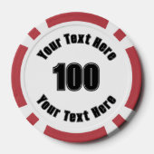 Maak Je Eigen Foto Aangepaste Foto DIY Poker Chips (Achterkant)