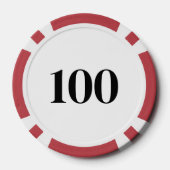 Maak Je Eigen Foto Aangepaste Foto DIY Poker Chips (Achterkant)