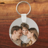 Maak Je Eigen Foto Aangepaste Foto DIY Sleutelhanger (Voorkant)