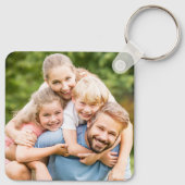 Maak Je Eigen Foto Aangepaste Foto DIY Sleutelhanger (Achterkant)