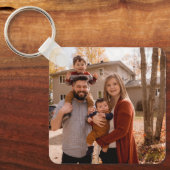 Maak Je Eigen Foto Aangepaste Foto DIY Sleutelhanger (Voorkant)