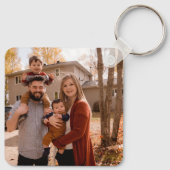 Maak Je Eigen Foto Aangepaste Foto DIY Sleutelhanger (Achterkant)
