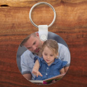 Maak Je Eigen Foto Aangepaste Foto DIY Sleutelhanger (Voorkant)
