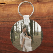 Maak Je Eigen Foto Aangepaste Foto DIY Sleutelhanger (Achterkant)