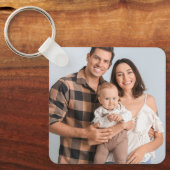 Maak Je Eigen Foto Aangepaste Foto DIY Sleutelhanger (Voorkant)