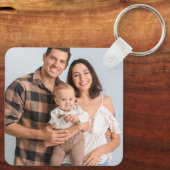 Maak Je Eigen Foto Aangepaste Foto DIY Sleutelhanger (Achterkant)