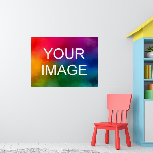 Maak Je Eigen Foto Afbeelding Motiv Ontwerp Poster (Kinderkamer 1)