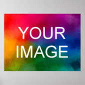 Maak Je Eigen Foto Afbeelding Schilderij Motiv Ont Poster (Voorkant)