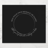 Maak Je Eigen Foto Bierfles Bruiloftsetiket  Bier Etiket (Enkel label)