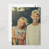 Maak Je Eigen Foto Briefkaart (Voorkant / Achterkant)