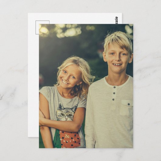 Maak Je Eigen Foto Briefkaart (Voorkant / Achterkant)