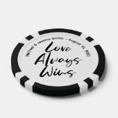 Maak Je Eigen Foto Bruiloft Poker Chips (Enkel)